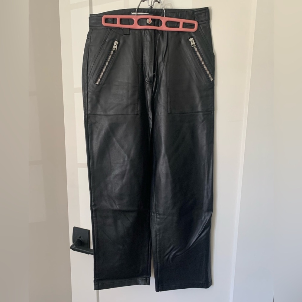 TOPSHOP LEATHER PANTS